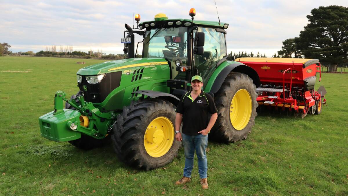 Victorian farming contractor Arron Daniel, Korumburra, has been a fast adopter of precision agriculture technology.