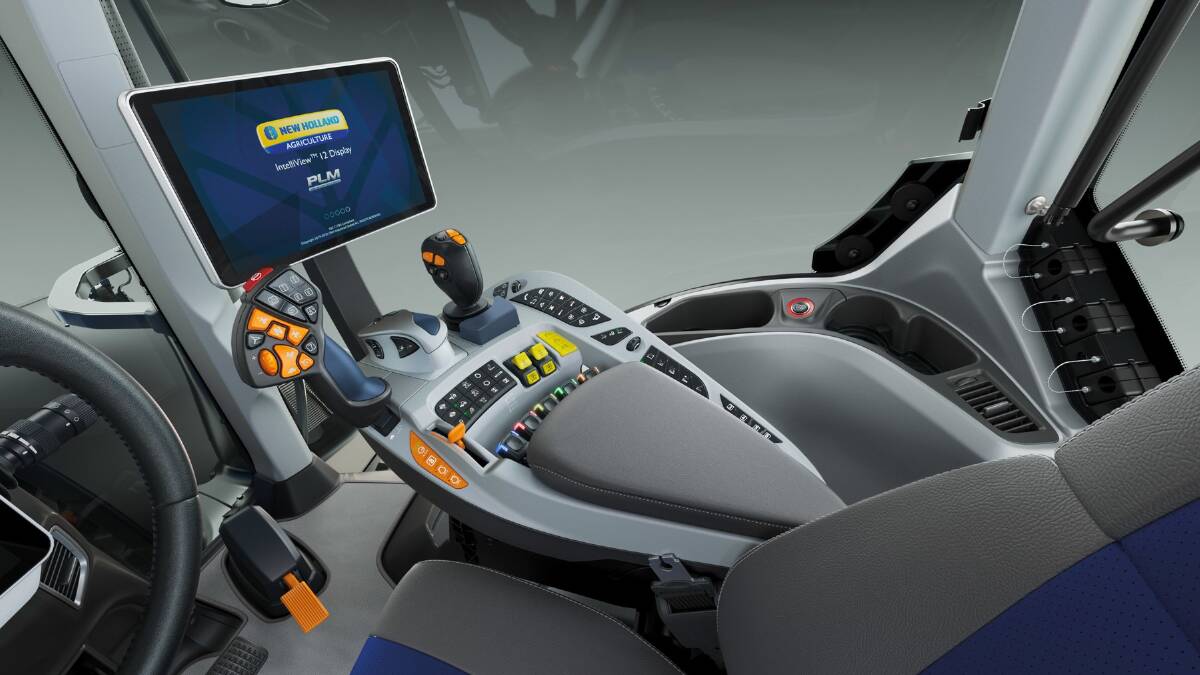 The Horizon Ultra cab introduces integration with New Holland's next-generation PLM Intelligence.