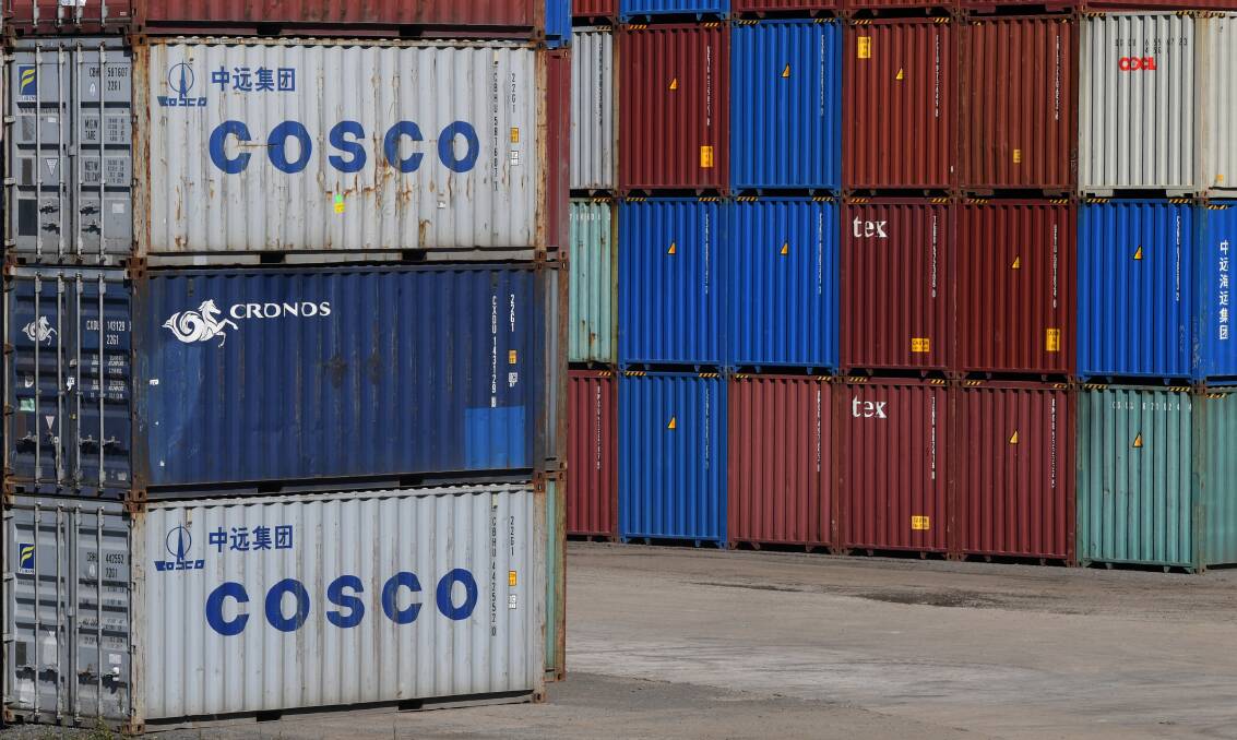 China's COSCO group who enjoyed profits 32 times higher than the same period last year at US$21.54b, and a net profit of $US5.74.