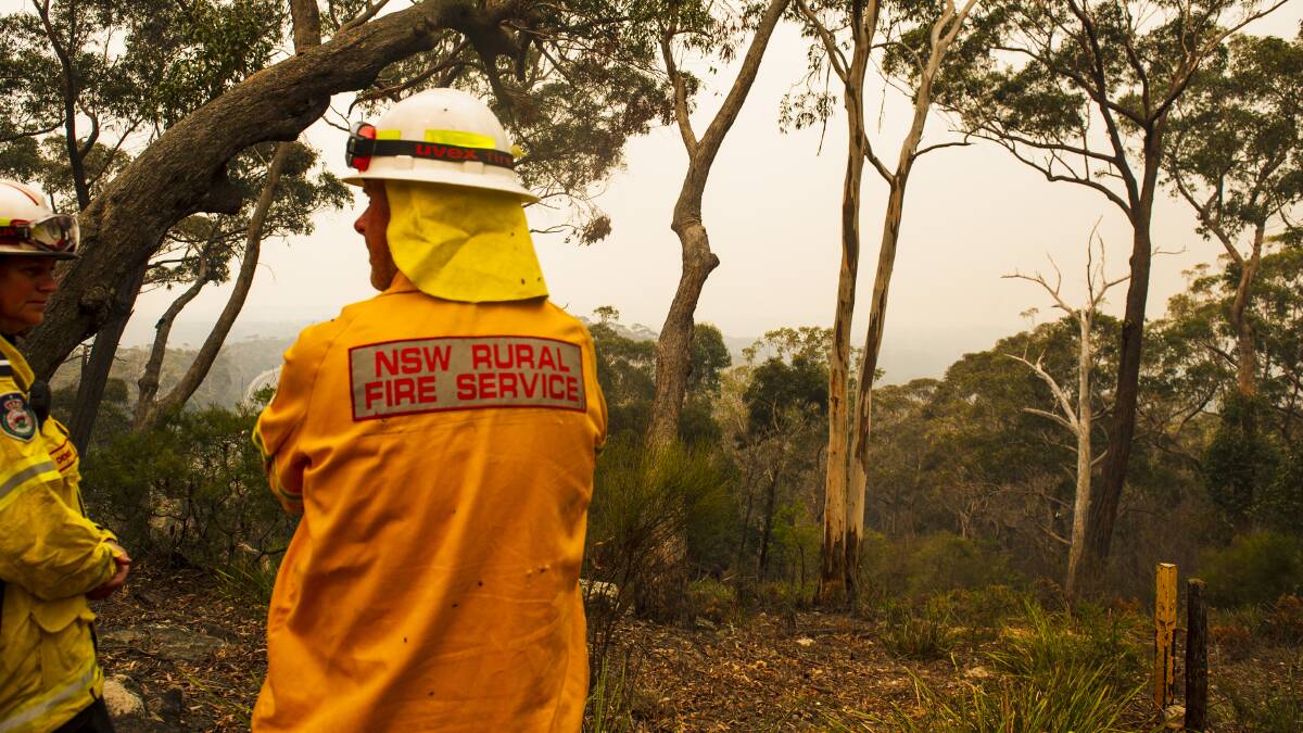 Some landholders in northern NSW were upset the Rural Fire Service had taken water from their dams to protect national parkland. Picture: Dion Georgopoulos