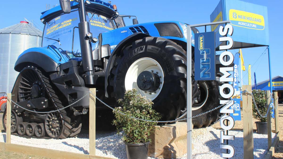 FUTURE POWER: The New Holland NH Drive is a working prototype hydrogen-fuelled tractor, designed by CNH Industrial, and represents the potential for regional opportunities in renewable energy use and generation.