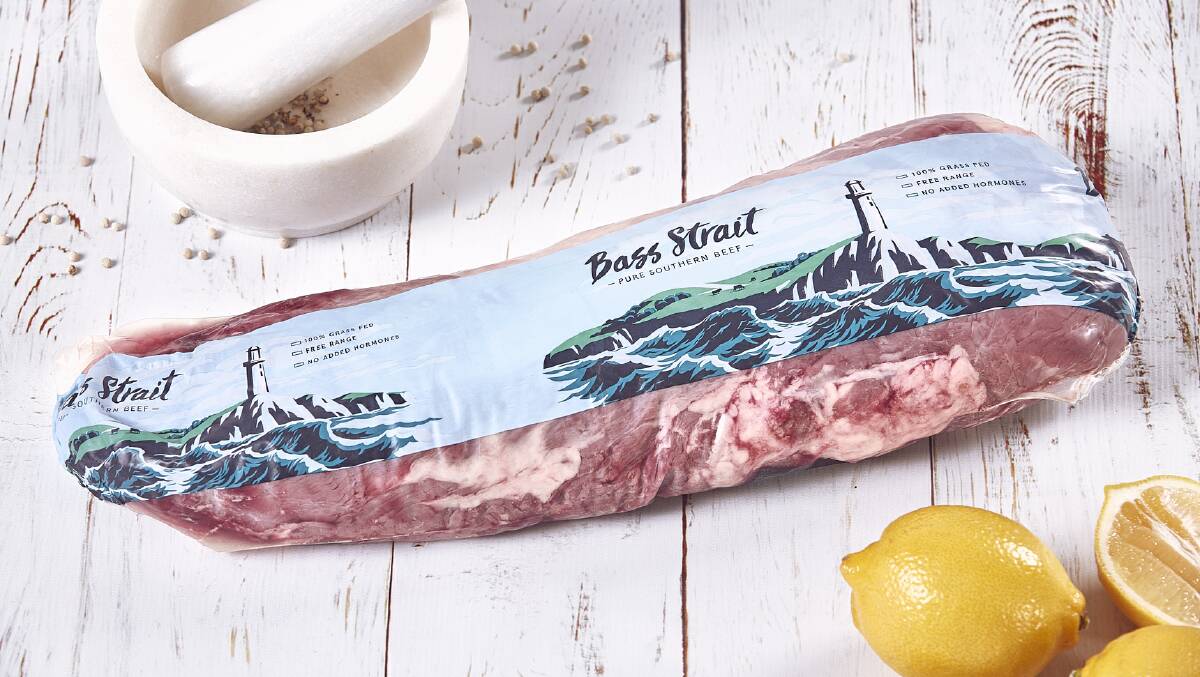 Brand: Product for the new Bass Strait Beef brand would be sourced from high quality southern areas - the limestone coast, Gippsland and Tasmania – around the coast line.