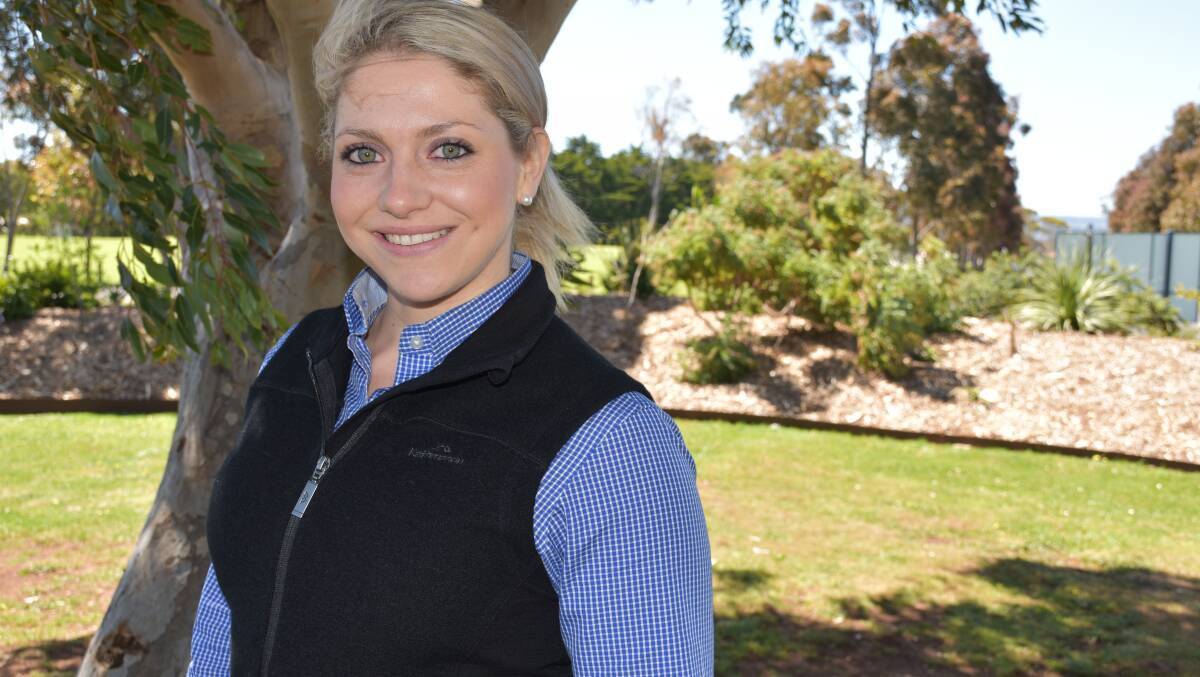Hannah Martindale said agricultural needs to be promoted in schools as a career option. 