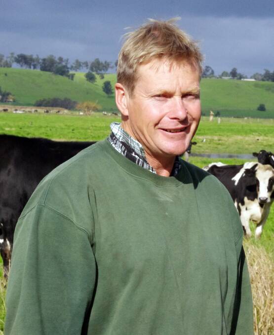 Chris Nixon runs a dairy at Bete Bolong and credits Marcus Oldham with helping him lift production.


