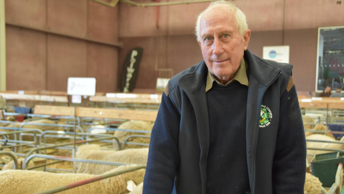 Tony Manchester, Roseville Corriedales, Kingsvale, NSW, said he wouldn't be opposed to broad woolgrowers paying a smaller levy amount.