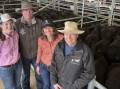 SALE-O: Rhyme, 15, with parents Lance and Lyric Anderson and Bryan Hayden, Buchan Station, Buchan, sold 85 Angus steers, 12-14 months, to a top price of $2440.
