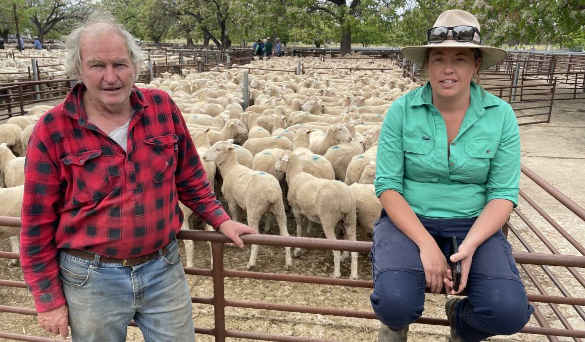 BORDER ISSUES: Father and daughter duo Ron and Jenna Burden operate farms between Victoria's Caniambo and Narrandera, NSW.