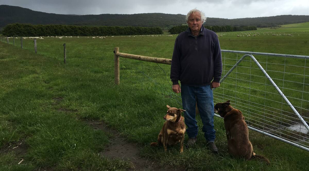 Terence Klug, Killarney, Flinders Island, had run Merino sheep for 35 years, but in the last six years, changed to crossbreds, for ease of management reasons.