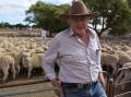 SALE: Geoff Power, Orroroo, SA, was at the Jamestown, SA, sheep market last week.