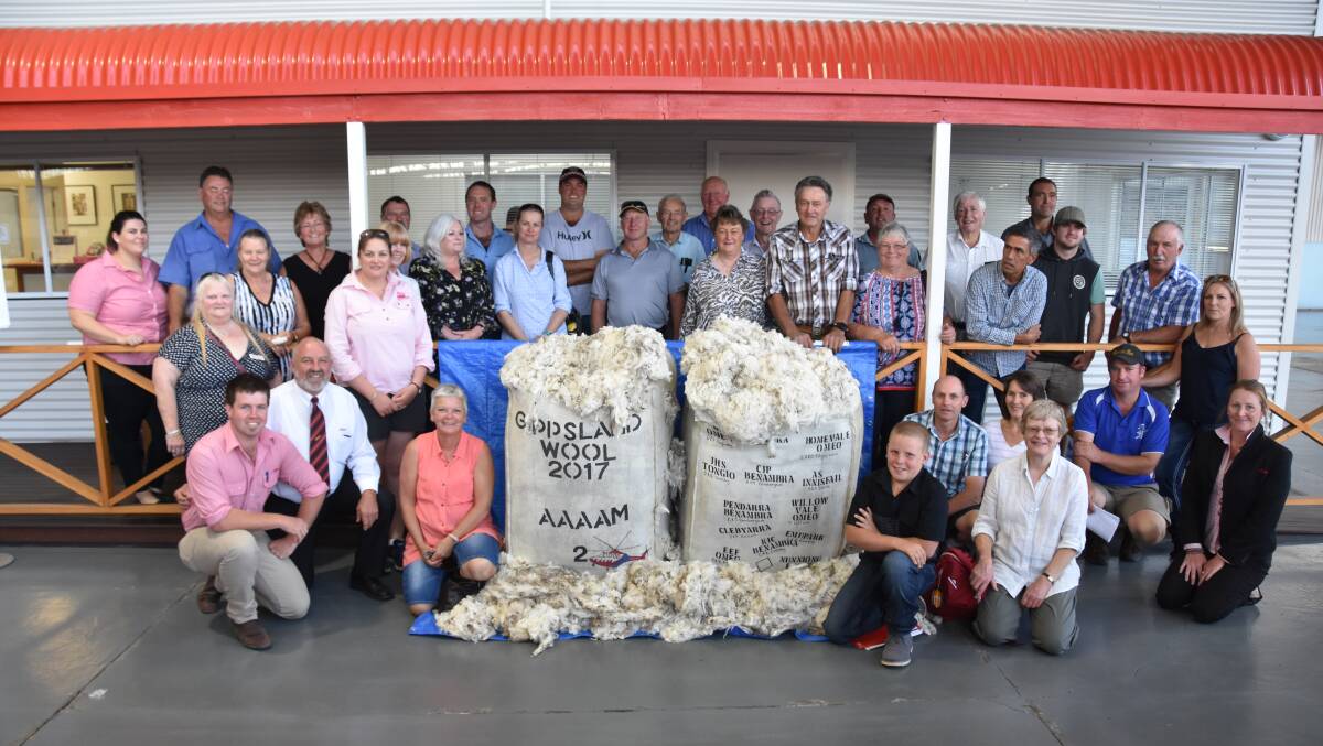 Woolgrowers from Gippsland, Helimed representatives, and Elders agents, converged on the Melbourne woolstores on Thursday, to watch the charity bales be sold.