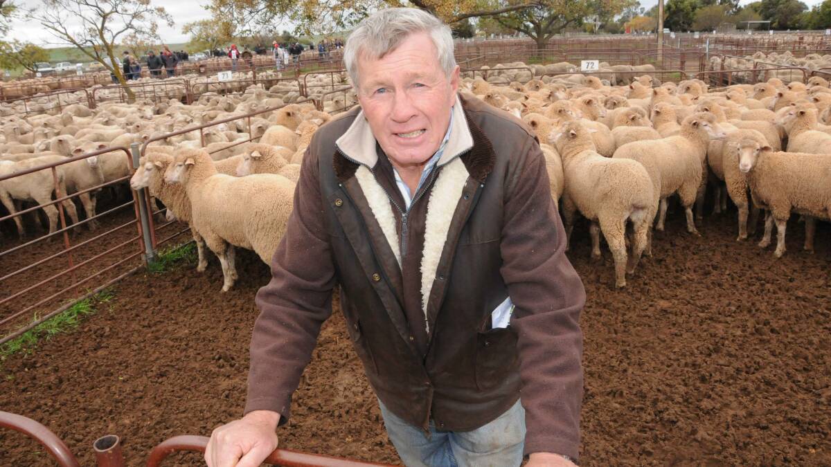 HIP POCKET: South Australian wool grower Geoff Power says wild dogs cost the Australian economy upwards of $89 million a year.