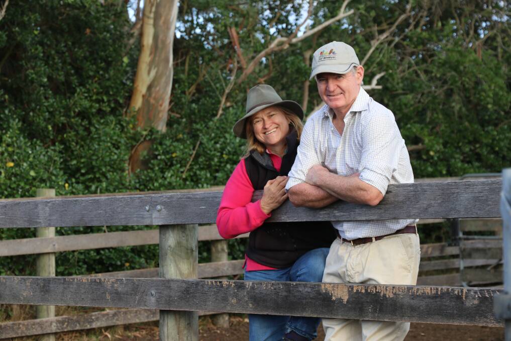 LONG-TERM THINKING: Jenny and Paul O'Sullivan are focused on producing premium grass-fed beef.