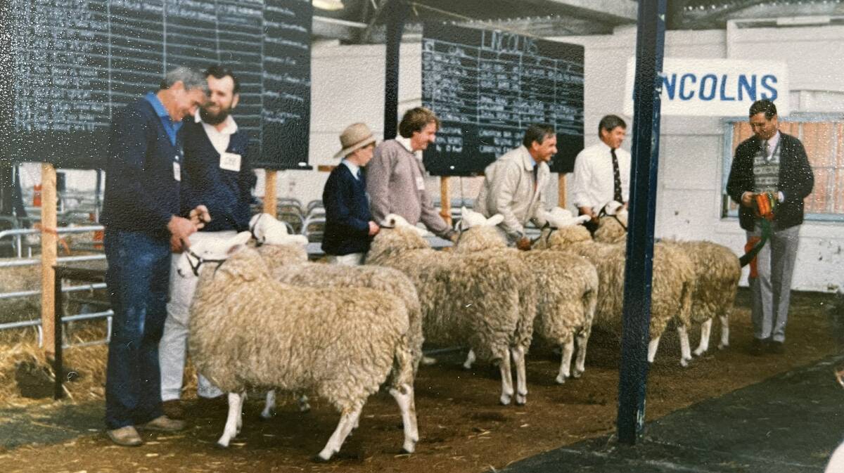 LONG HISTORY: The Border Leicester breed has a long history of exhibiting at the Australian Stud Sheep Breeders Association show when it was still held in Melbourne.