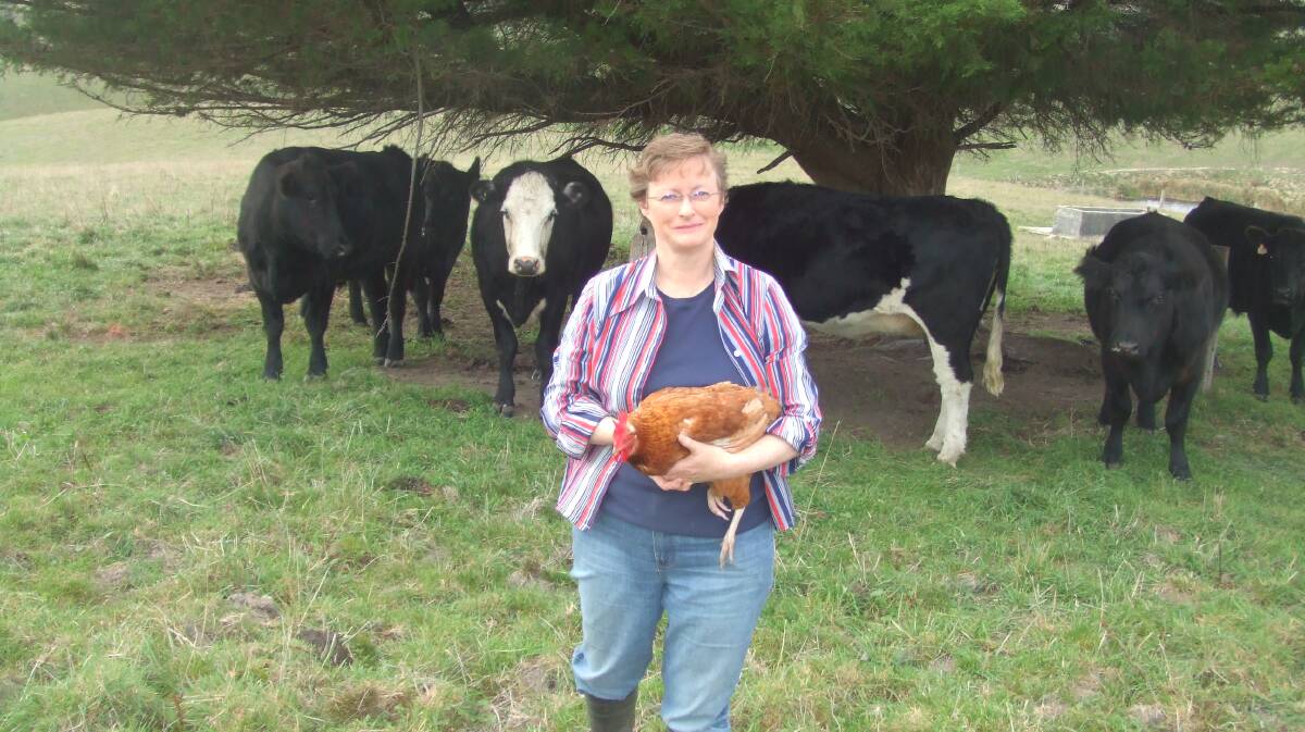 CONFIDENCE GROWING: Fish Creek free range egg producer Meg Parkinson says the egg industry must continue to communicate its progress to consumers.