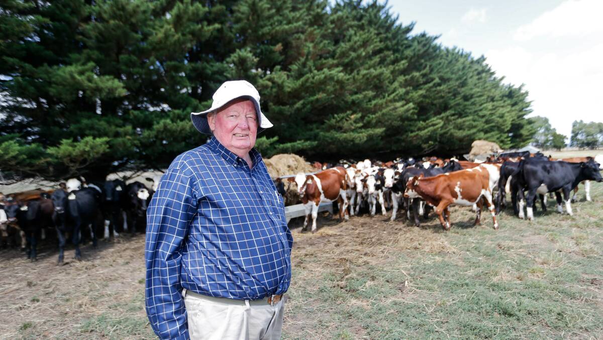 ACCOUNTABILITY ACTION: UDV Corangamite branch secretary and dairy farmer, Ian Morris.