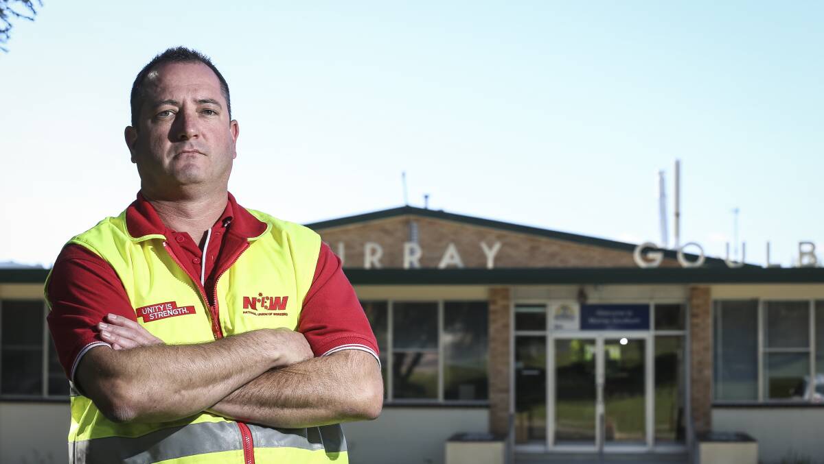 IGNORED: United Workers Union national dairy coordinator Neil Smith says the Australian Dairy Plan has overlooked the calls from dairy processing workers.