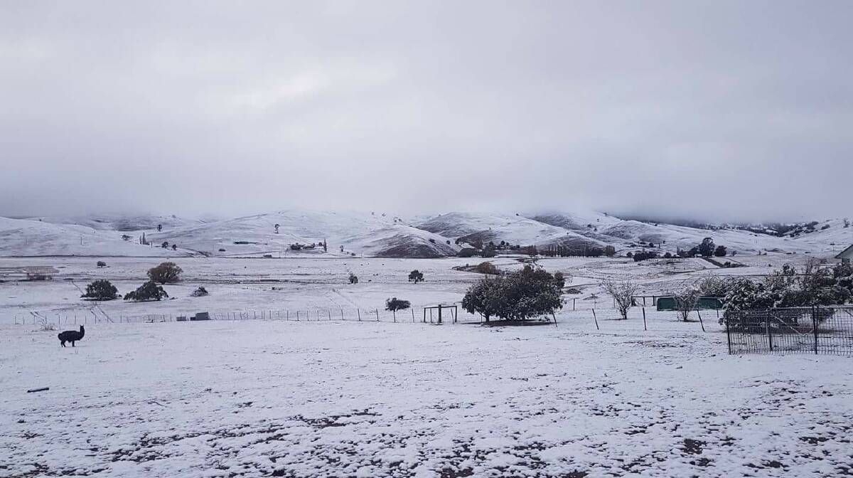 RUG UP: Icy winds and snowfalls down to 600m expected in the next few days, the Bureau of Meteorology warns.