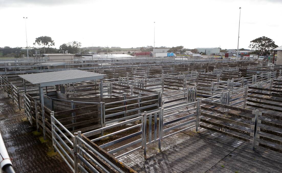 Fences and gates will be among the former Warrnambool saleyards items to be sold at auction 