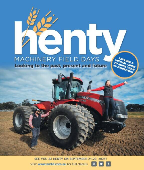 View more than 80 exhibitors in a virtual guide of the field days in an ACM special publication - Henty Machinery Field Days: To the Past, Present and Future. Click the image above to view. 