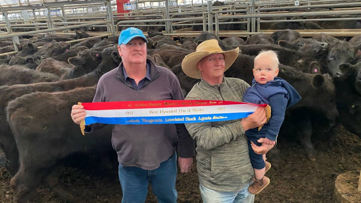 RESULT: The Ferguson family, Bowmans Forest, sold a run of 180 steers including two pens of 53, 281kg, for $1910 or 679c/kg.