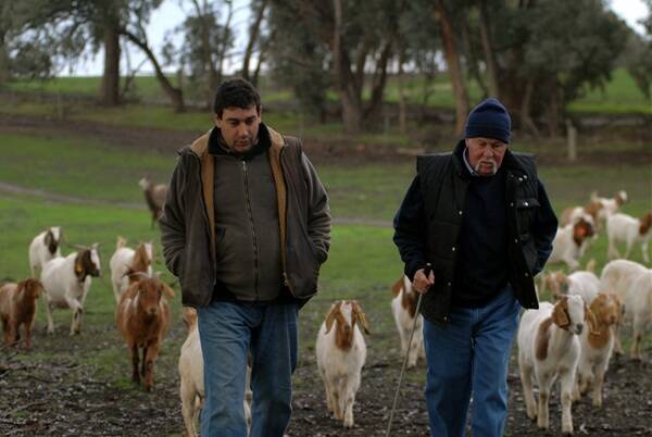 Taylan Atar and Glenn Martin see a strong and diverse future for the goat indsutry 