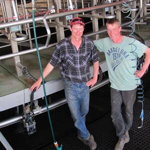  Andrew and Paul Zuidema, Schottersvele, Leongatha South, believe low cost farming is the key.