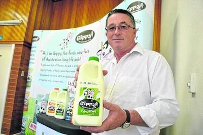 Longwarry Food Park factory manager Don Woodhouse says there will always be a place for branded milk in supermarkets, and says sales of the company's own Gippy Milk has grown in the past two years.