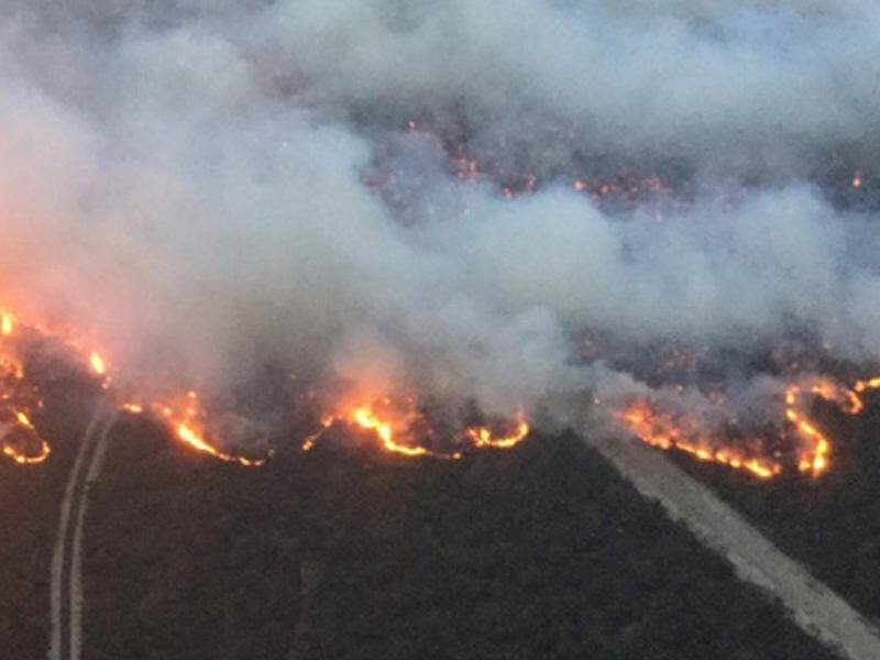 A fire that's been burning for five days in Gippsland continues to test Victoria's firefighters.