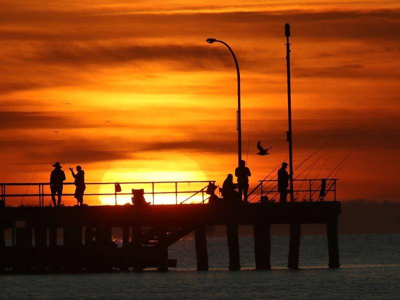 The weather bureau has forecast a hot day for Melbourne with temperatures expected to be near 40C.