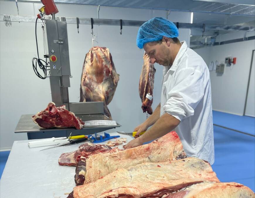 COVERED: MeatCrew can handle the entire process for customers, from organisng an abattoir, cutting up, packing and labeling meat, and even delivery.