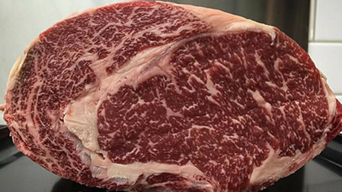 MARBLING: Gundooee Organics Wagyu is both delicious and nutritious.
