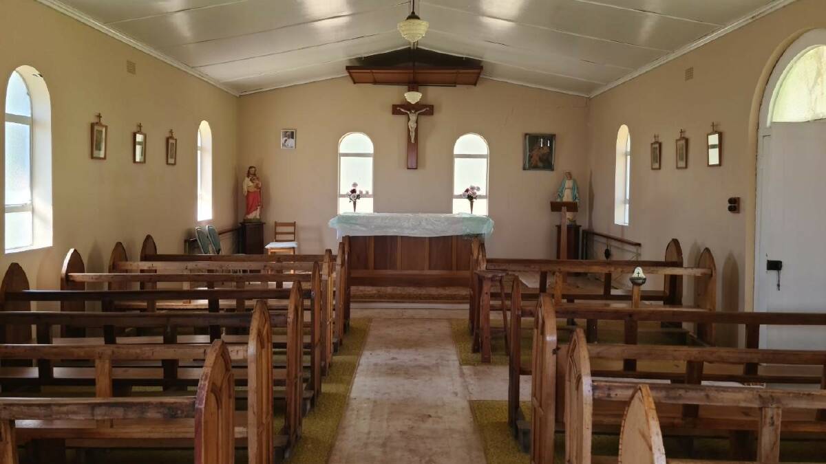 Our Lady of the Rosary Church, Wee Jasper. Picture: Supplied