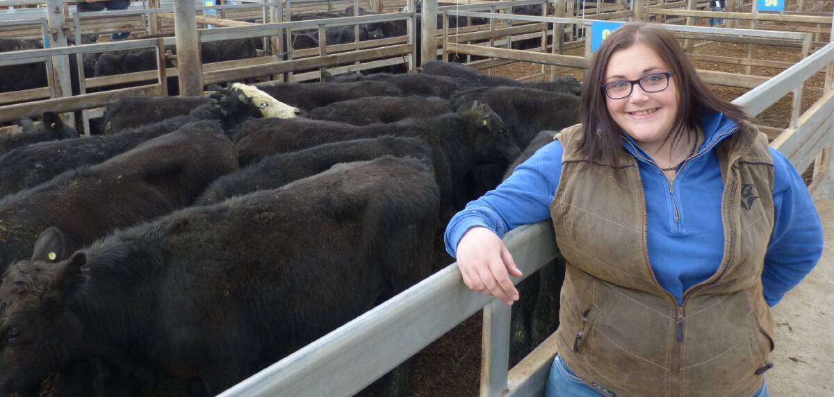 Shellcot Partnersip's Megan 
Shellcot was very happy with
their prices at Leongatha.