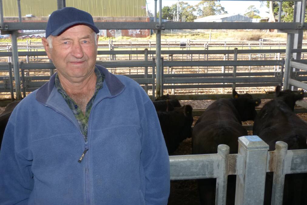 John Wals has made the decision to retire, and he sold 72 joined Angus females at Sale, Friday, selling to $1960.