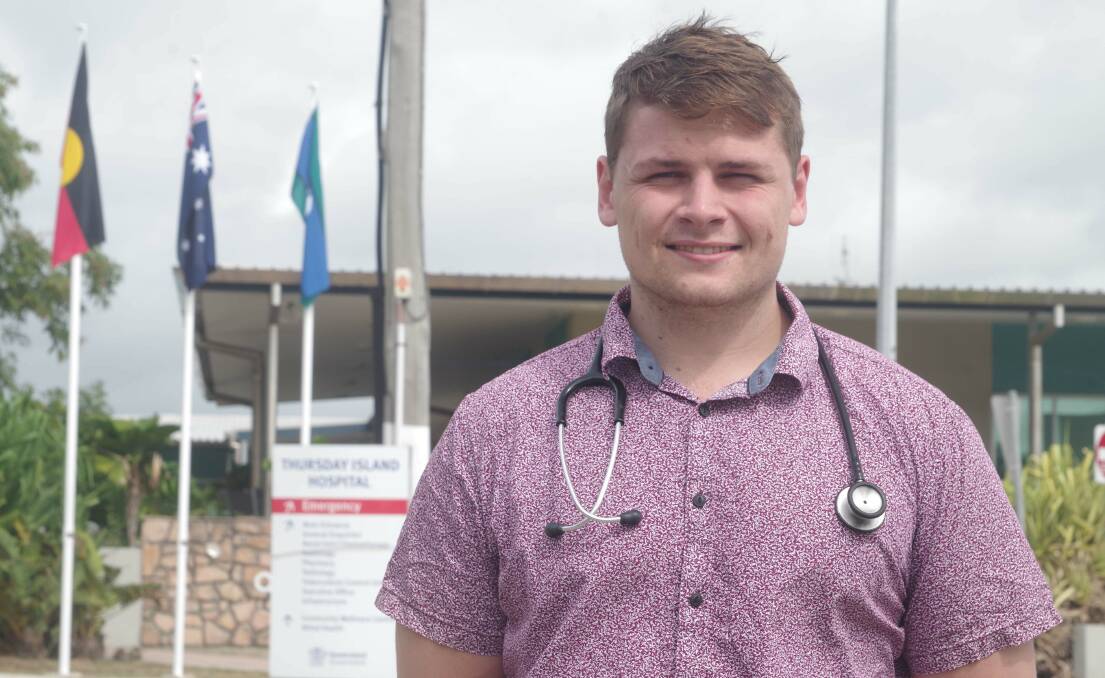 Patrick Rice, 22, is looking forward to the RDAQ conference. Photo: Dr Michael Rice.