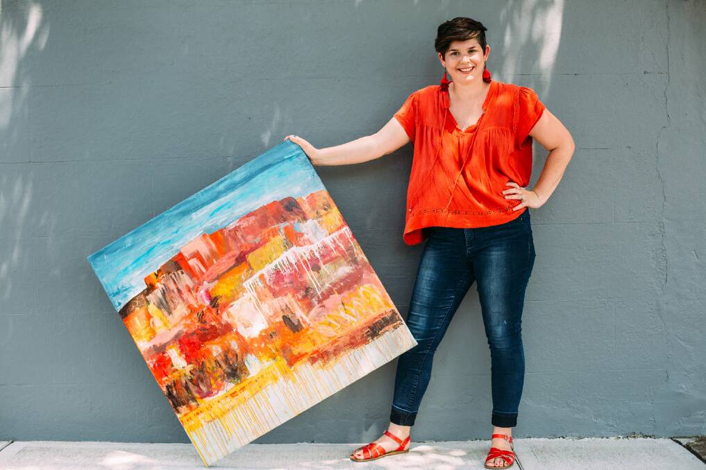 Alexandra Plim is one of 200 artists involved in the Art For Bales campaign in 2019. 