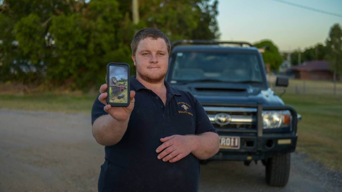 Gayndah-based butcher Leroy Brown is sharing his story this National Road Safety Week. Picture: Lucy Kinbacher 