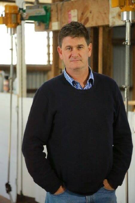 New England Wool Pty Ltd managing director Andrew Blanch.